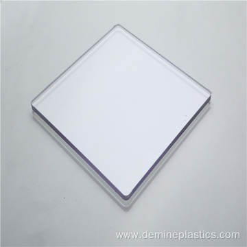 Hot sale 4mm glossy clear solid polycarbonate sheet